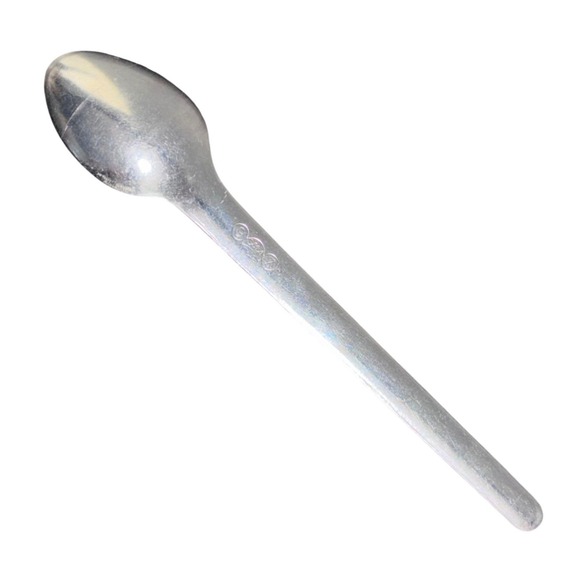 Vintage KLM Demitasse Spoon Crown Hallmark Mid Century Modern Flatware Utensil - Picture 3 of 4